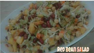 RED BEANS SALAD RECIPE by Zainys kitchen [upl. by Spark662]