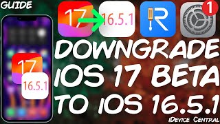 How To Downgrade iOS 16 From 175 Without Data Loss  StepByStep Guide 2024 [upl. by Kara]