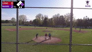 HS Baseball Brillion vs Kiel  NEW Sports Radio VIDEO [upl. by Okiron]