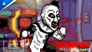 Terrifier The Artcade Game  Teaser Trailer  PS5 Games [upl. by Hastie98]