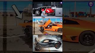 Top 10 Most Expensive Car Crash Test Of All Time ytshorts shortsvideo carcrash viralvideo [upl. by Farleigh]