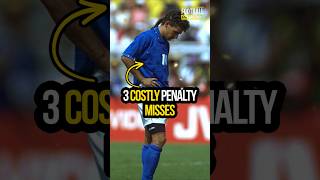 3 Heartbreaking Penalty Misses 💔 shorts footballshorts football [upl. by Ahsika712]