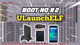 COMO da BOOT no ULaunchELF pelo R2  INSTALAÇÃO COMPLETA  OPL [upl. by Schulze]