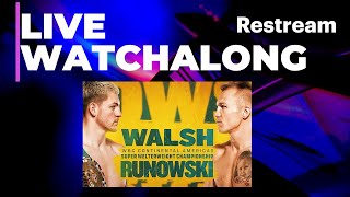 Callum Walsh vs Przemyslaw Runowski LIVE [upl. by Nyleek856]