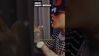 Almighty explica su canción Indiferente ❤️ shorts viral trending tiktok trap youtube fyp [upl. by Nylanej25]