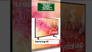 samsungSamsungTV 4KUltraHD SmartLEDTV CrystalDisplay HomeEntertainment Samsung [upl. by Eugine424]