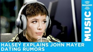 Halsey addresses John Mayer dating rumors on Morning Mash Up [upl. by Nohj983]