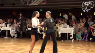 SemiFinal Cha Cha Cha  2015 PD World 10D  DanceSport Total [upl. by Ignatia]