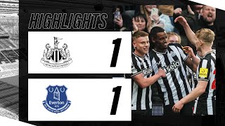 Newcastle United 1 Everton 1  Premier League Highlights [upl. by Yerg]