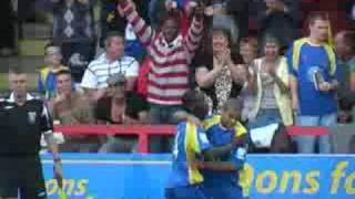 AFC Wimbledon 3 Bromley 1  25th August 2008 PART 1 [upl. by Lanor444]