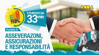 Superbonus 110 in 33 minuti Asseverazioni assicurazioni e responsabilità [upl. by Augustina]