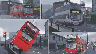 Roblox Croydon  South Norwood Clock Tower Bus Spotting  29062024  13 Sim Server [upl. by Sivar606]