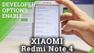 How to Enable Developer Options on XIAOMI Redmi Note 4  Allow OEM Unlocking HardResetInfo [upl. by Nafets]