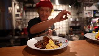 Best Omurice in Kyoto Japan The Full Kichi Kichi Experience [upl. by Nylorac]