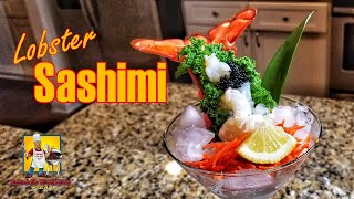 Sashimi  Lobster Sashimi  Live Lobster  Food Artist [upl. by Iahs]