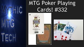 Magic The Gathering Poker Decks  Mythic MTG Tech  332 [upl. by Letnohc]