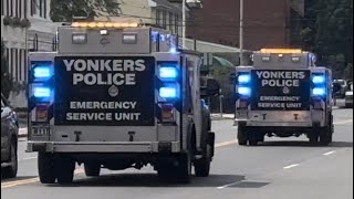 ￼Urgent Response Yonkers PD ESU’s Responding [upl. by Hadsall]