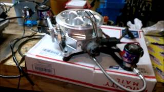 ProComp billet 4150 throttle body review [upl. by Idnarb789]