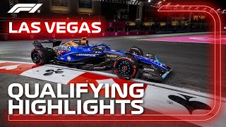 Qualifying Highlights  2023 Las Vegas Grand Prix [upl. by Kcolttam252]