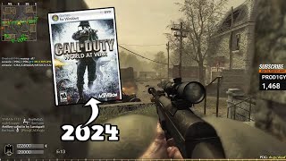 World At War Multiplayer In 2024  quotPTRS41quot TDM Gameplay On UPHEAVAL [upl. by Holder]