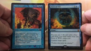 WHO WORE IT BETTER Force of Will  Alliances VS Eternal Masters Terese Nielsen Comparison Magic MTG [upl. by Erlewine792]