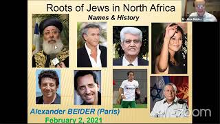 Roots of Jews in North Africa Names and History with Dr Alexander Beider [upl. by Deer185]