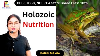 Holozoic Nutrition kya hota hai  Holozoic Nutrition  Class 10 Utsah Batch 202324 primeeducatum [upl. by Clotilda72]