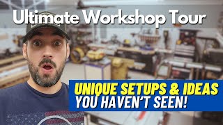 Ultimate Workshop Tour  Setups amp Organizational Ideas You Havent Seen Before [upl. by Sams49]