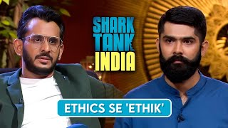 Kya Sirf Ethics Se Ethik ko milega investment  Shark Tank India  Ethik  Full Pitch [upl. by Falkner]