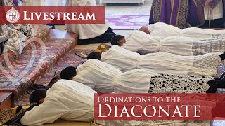 Diaconate Ordinations 122121  Feast of St Thomas [upl. by Male]