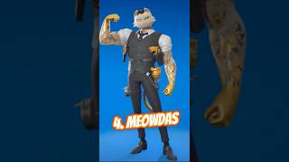 Top 5 BEST Midas Skins In FORTNITE shorts Fortnite Midas [upl. by Bourne]