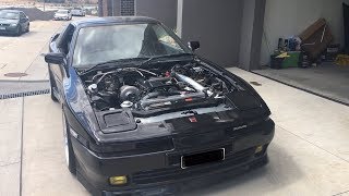 MK3 Supra  60mm Turbo First Drive part 3 [upl. by Okir]