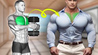 7 Dumbbell Chest Workout  Effective Exercises [upl. by Rednaxela]