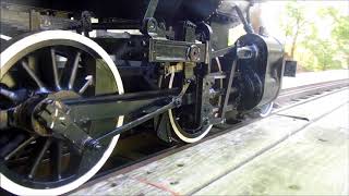 260 Little Engine Walschaerts Valve Gear Live Steam [upl. by Atteuqal]