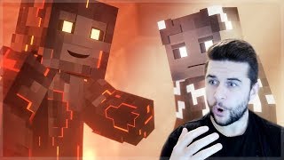 REACTING TO SONGS OF WAR EPISODE 8 MOVIE Minecraft Animations [upl. by Hepza]