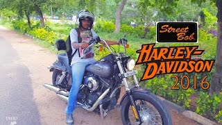 My Harley Davidson Street Bob  Walk around amp Review India [upl. by Leciram]