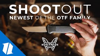 BENCHMADE SHOOTOUT The Newest OTF  Knife Overview [upl. by Ehttam850]