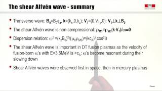 3h Plasma waves in the ideal MHD model [upl. by Vernita]