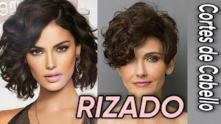 Los mejores Estilos y CORTES DE CABELLO para PELO RIZADO COLOCHO u ONDULADO del momento Moda 2023 [upl. by Eadmund148]