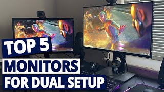 Dual Monitor Setup The Ultimate Guide to Choosing the Best Monitors [upl. by Nosecyrb]