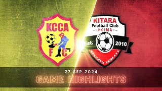 EXTENDED HIGHLIGHTS  Kampala Capital City Authority 20 Kitara FC  StarTimes UPL MD3 2425 [upl. by Immot645]