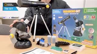 NATIONAL GEOGRAPHIC TELESCOPE  MICROSCOPE TM SET [upl. by Graig139]