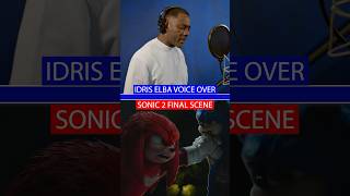 Idris Elba IS Knuckles 👊 Sonic [upl. by Anat]