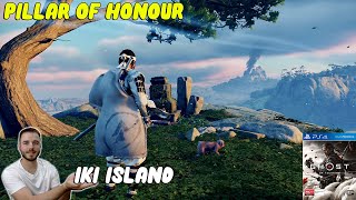 Pillar of Honour Saru Island  GHOST OF TSUSHIMA  Iki Island  PS4 Pro detorio [upl. by Romola]