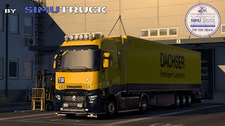 ETS2 150 I TRANSPORTES POR EUROPA I Podgorica MNE  Niksic MNE I RENAULT T 520 cv [upl. by Anirret689]