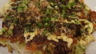 How to Make Osaka Style Okonomiyaki Quick and Easy Recipe 大阪のお好み焼きの作り方 [upl. by Noakes]