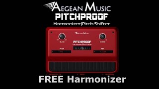 Pitchproof  Aegean Music  Free Pitch Shifter VSTAU Plugin [upl. by Boot]