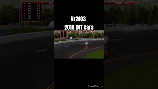 Nr2003 2010 COT Cars nr2003 nascar racing crash [upl. by Rosol988]