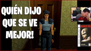 RESIDENT EVIL 1  GAMEPLAY SEGA SATURN  COMPARACION CON PLAYSTATION [upl. by Nodnal]