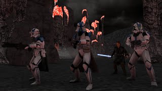 Star Wars Battlefront 2 Clone Wars Extended Era 30  Umbara Firefight  Republic side [upl. by Nujra]